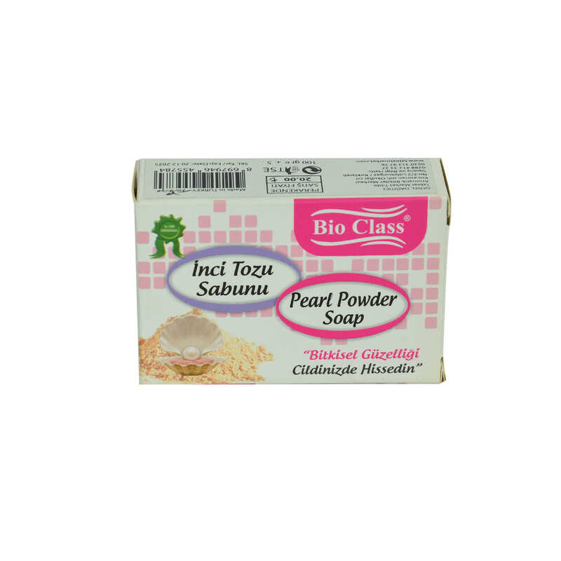 CLZ214 İnci Tozu Sabunu Pearl Powder Soap 100 Gr