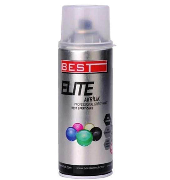 CLZ202 Best Elite 9526 Mat Siyah Akrilik Sprey Boya 400 ml