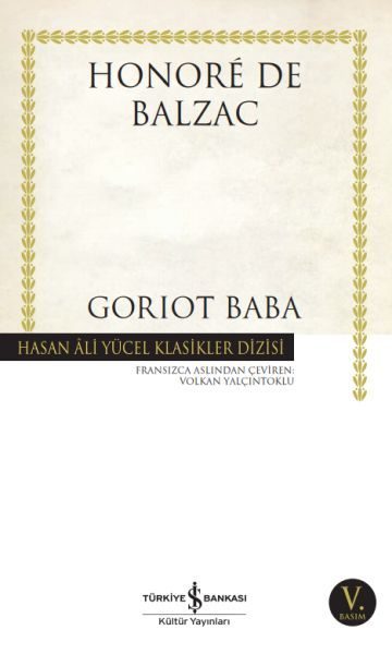 Goriot Baba - Hasan Ali Yücel Klasikleri  (4022)