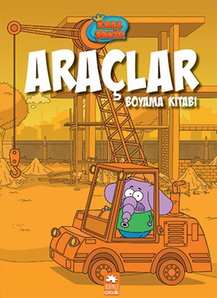 Kral Şakir Araçlar Boyama Kitabı  (4022)