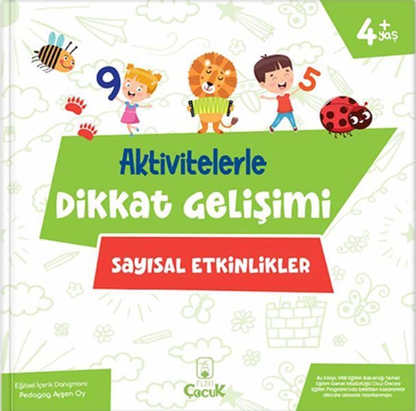 Aktivitelerle Dikkat Gelişimi - Sayısal Etkinlikler  (4022)