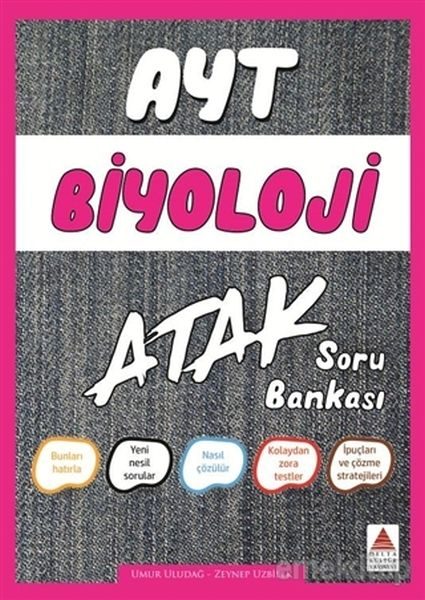 Delta AYT Biyoloji Atak Soru Bankası (Yeni)  (4022)