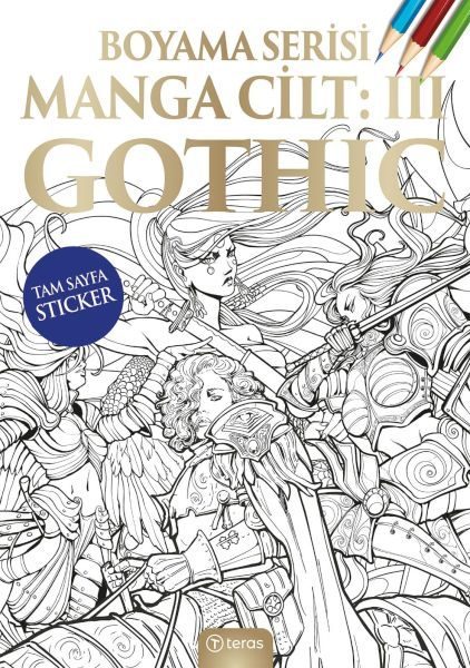 Manga Boyama Cilt III: Gothic  (4022)