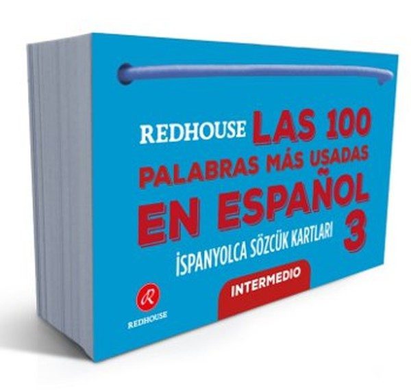 Redhouse Las 100 Palabras Mas Usadas En Espanol - İspanyolca Sözcük Kartları 3  (4022)