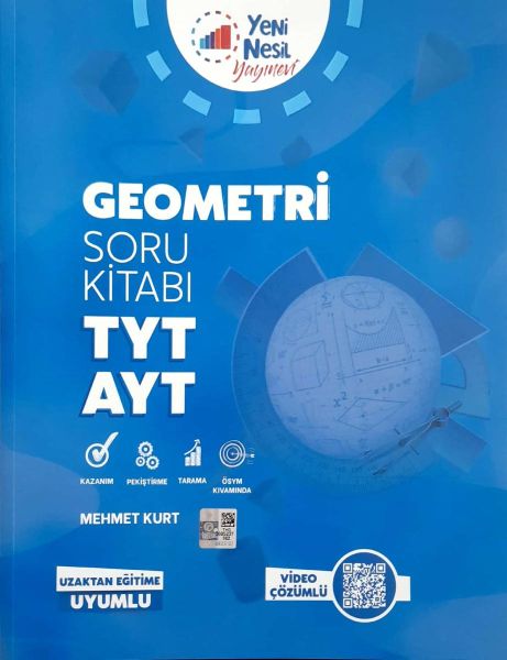 Yeni Nesil TYT AYT Geometri Soru Bankası (Yeni)  (4022)