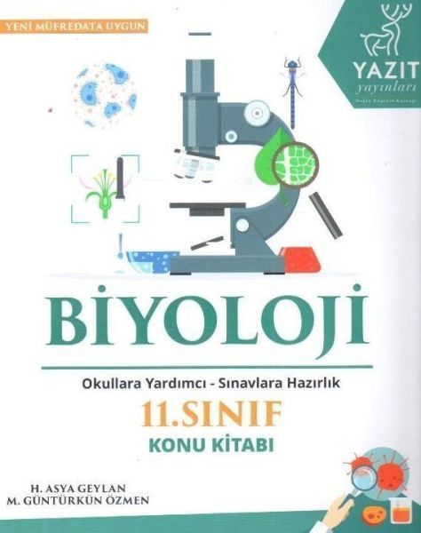 Yazıt 11. Sınıf Biyoloji Konu Kitabı  (4022)