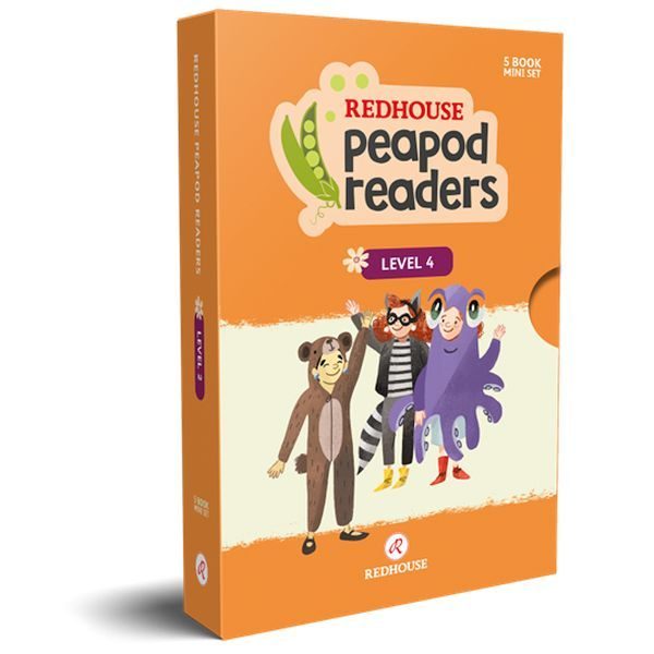 Peapod Readers İngilizce Hikâye Seti 5 Kitap - Level 4  (4022)