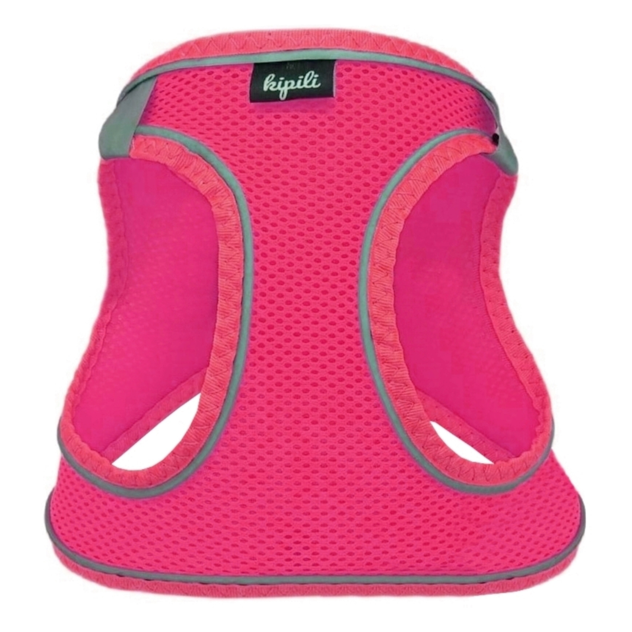 CLZ205 Üç Kilitli Sportif Kedi Köpek Göğüs Tasması 20-24 cm XXX-Small Pembe