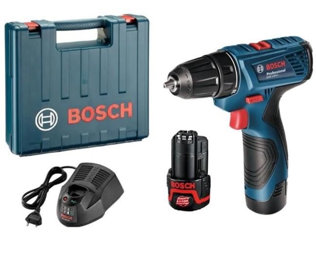 CLZ202 Bosch GSR 120-Li Çift  Akülü Delme Vidalama