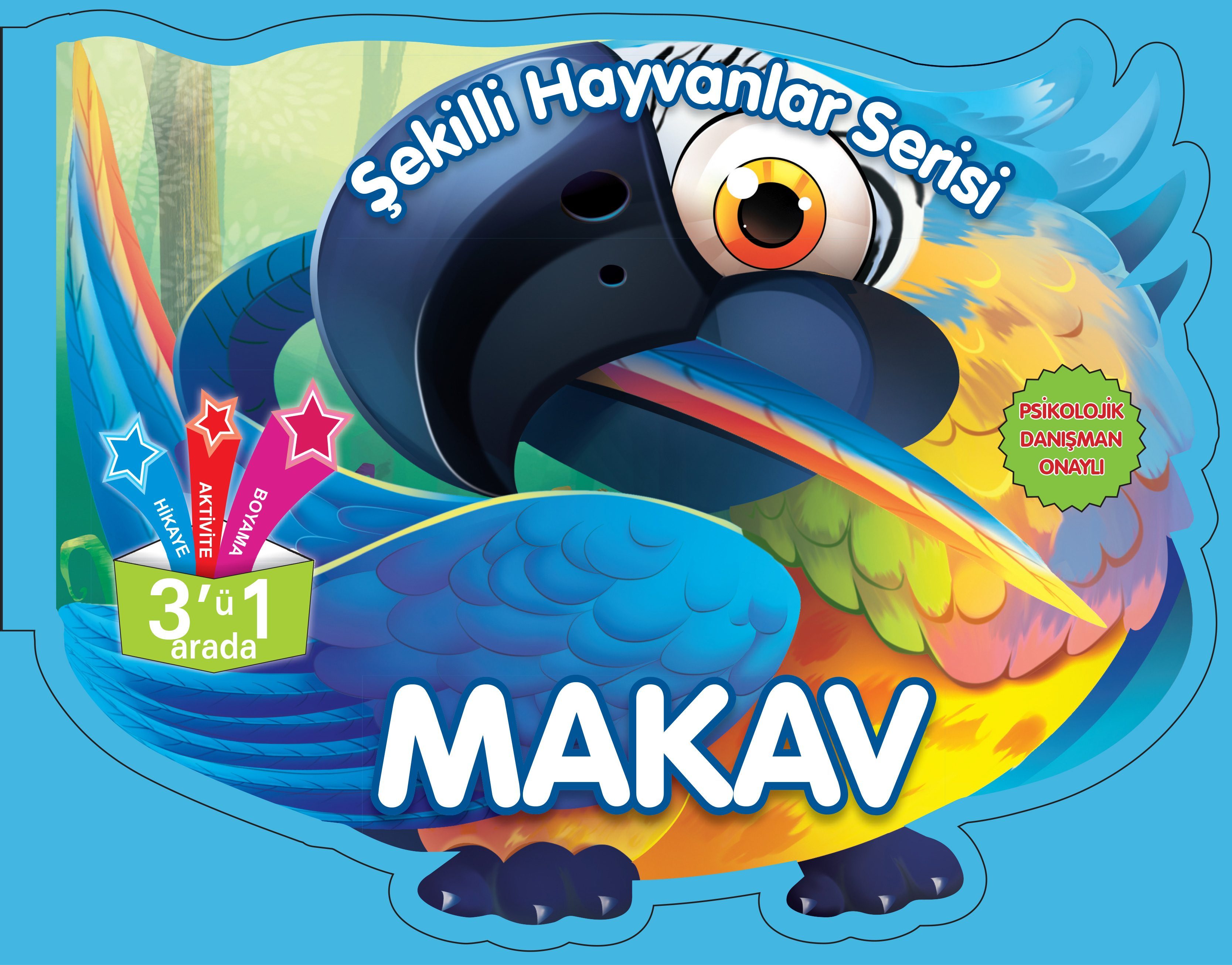 Şekilli Hayvanlar Serisi - Makav  (4022)