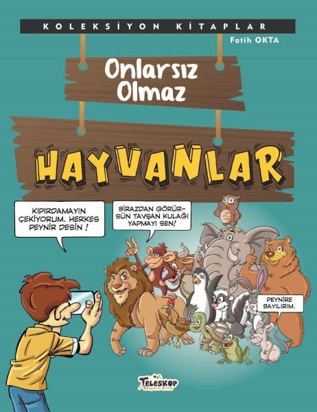 Koleksiyon Kitaplar - Onlarsız Olmaz Hayvanlar  (4022)