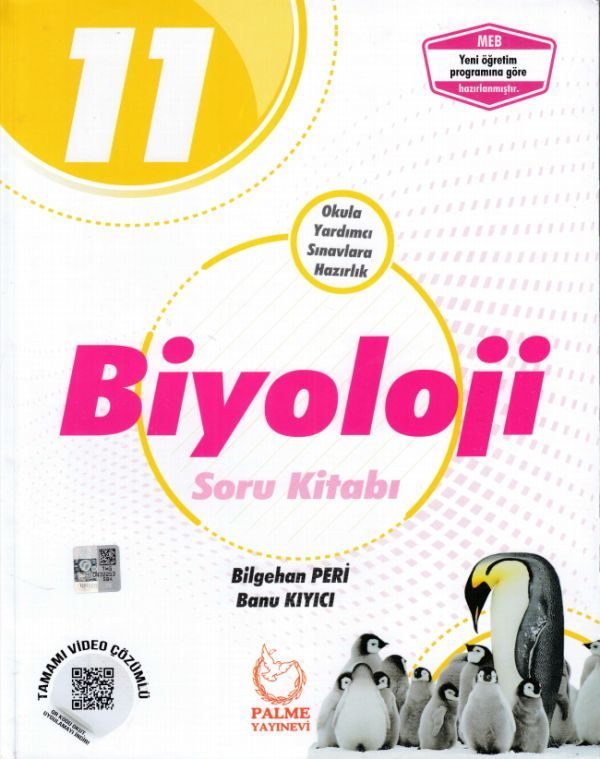 Palme 11.Sınıf Biyoloji Soru Kitabı (Yeni)  (4022)