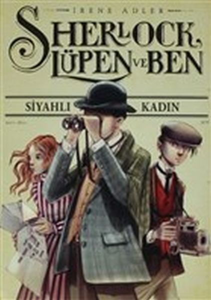 Sherlock Lüpen Ve Ben 1 Siyahlı Kadın  (4022)