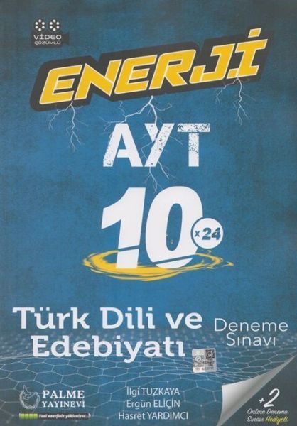 Palme AYT Türk Dili ve Edebiyatı Enerji 10x24 Deneme Sınavı  (4022)