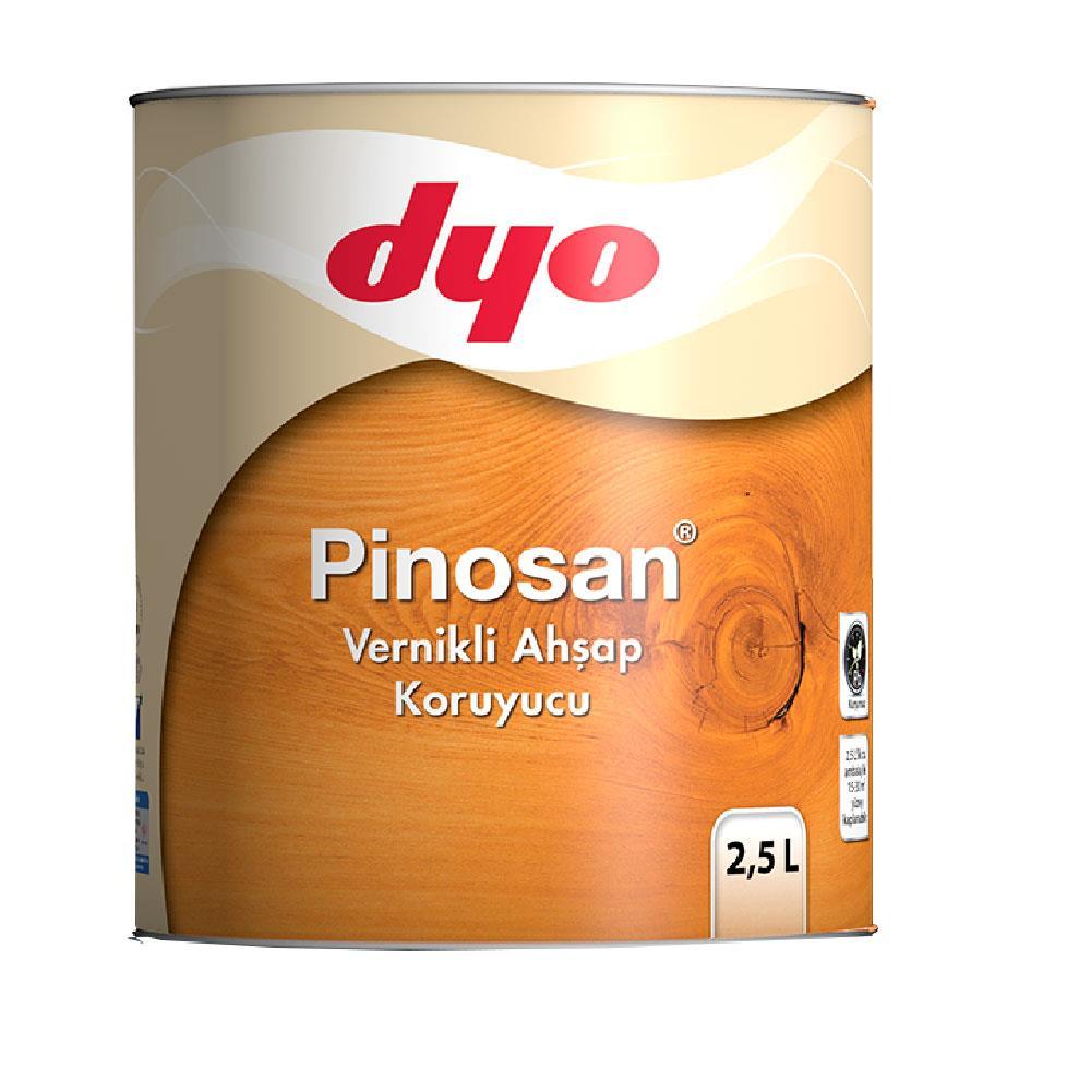 CLZ202 Pinosan Vernikli Ahşap Kor. 2,5 LT Klasik Ceviz