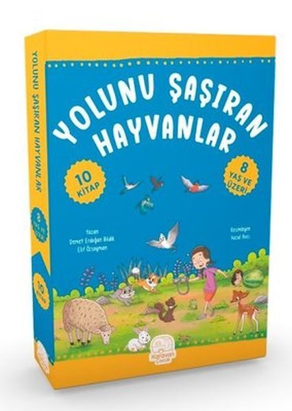 Yolunu Şaşıran Hayvanlar (10 Kitap Takım)  (4022)