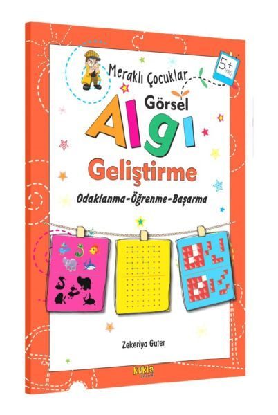 Meraklı Çocuklar - Görsel Algı Geliştirme 5+Yaş  (4022)