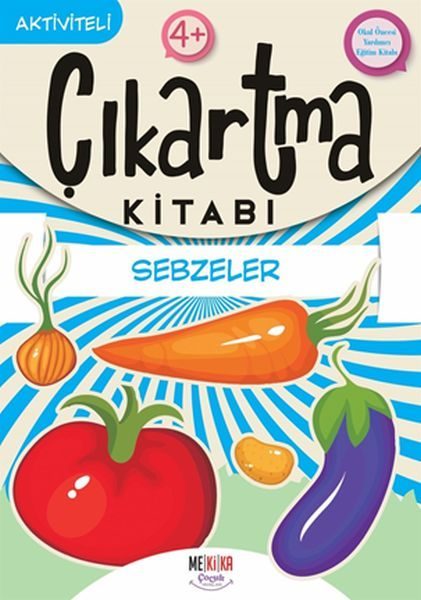 Sebzeler - Çıkartma Kitabı  (4022)