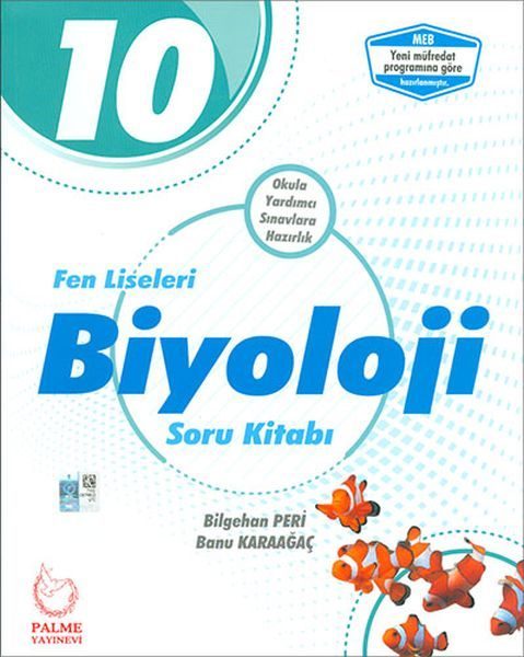 Palme 10.Sınıf Fen Liseleri Biyoloji Soru Kitabı (Yeni)  (4022)