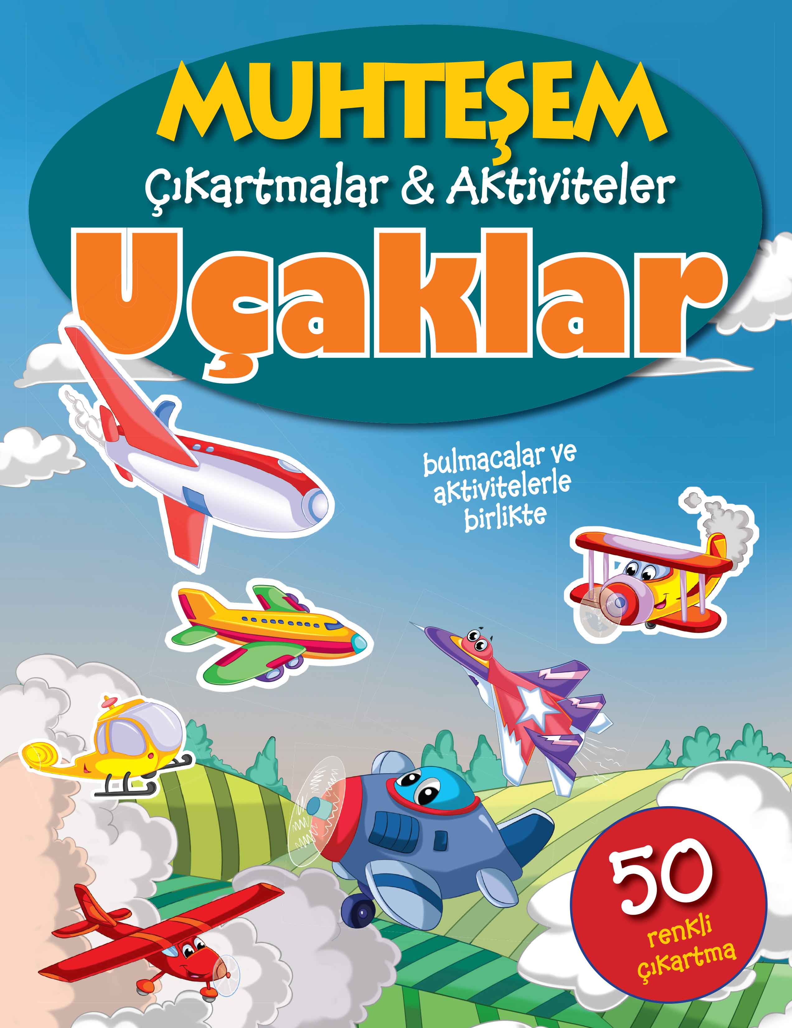 Muhteşem Çıkartmalar ve Aktiviteler - Uçaklar  (4022)