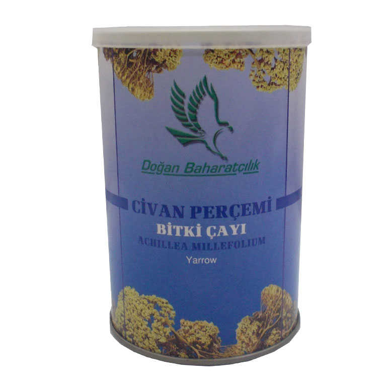 CLZ214 Doğal Civanperçemi Otu 100 Gr Teneke Kutu