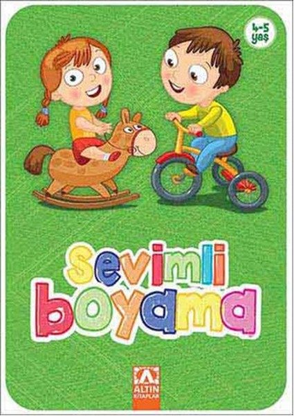 Sevimli Boyama - Yeşil  (4022)