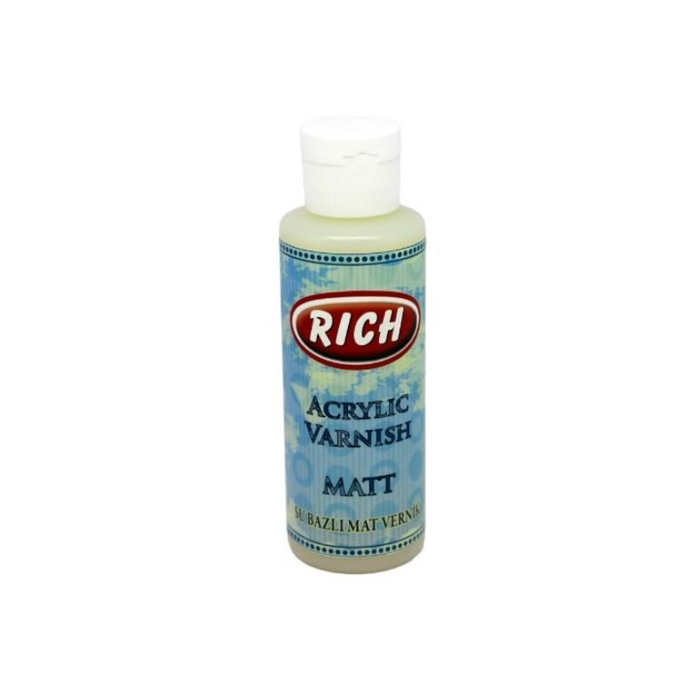 CLZ202 Rich Su Bazlı Mat Vernik 120 ml