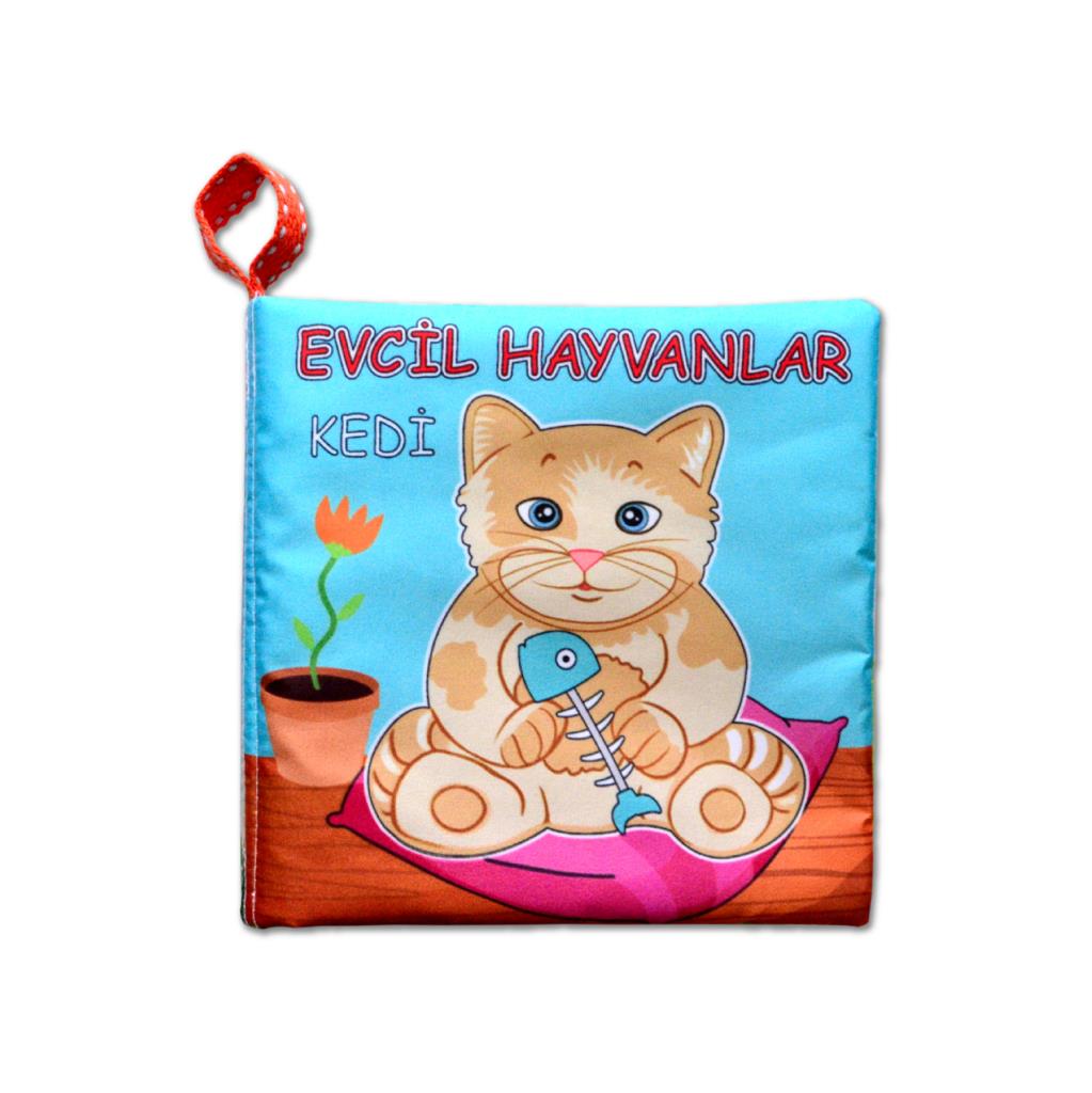 Evcil Hayvanlar Sessiz Kumaş Kitap