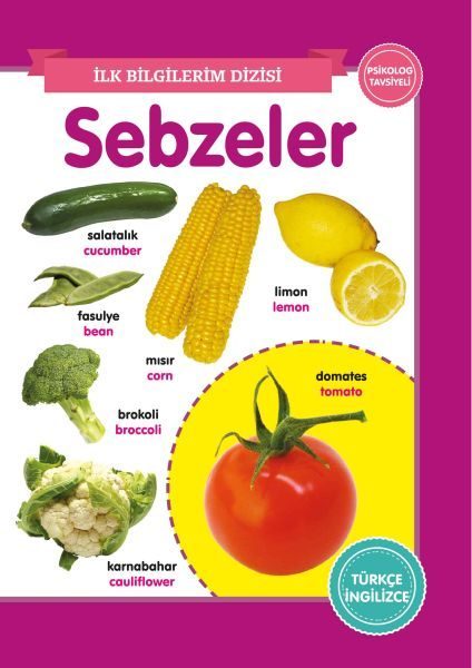 Sebzeler - İlk Bilgilerim Dizisi  (4022)