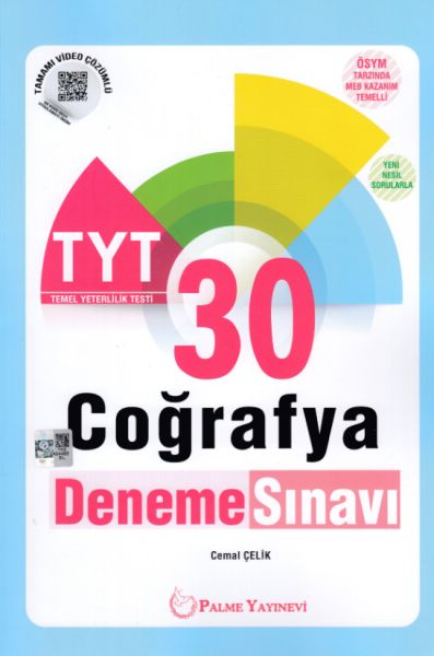 Palme TYT Coğrafya 30 Deneme Sınavı  (4022)