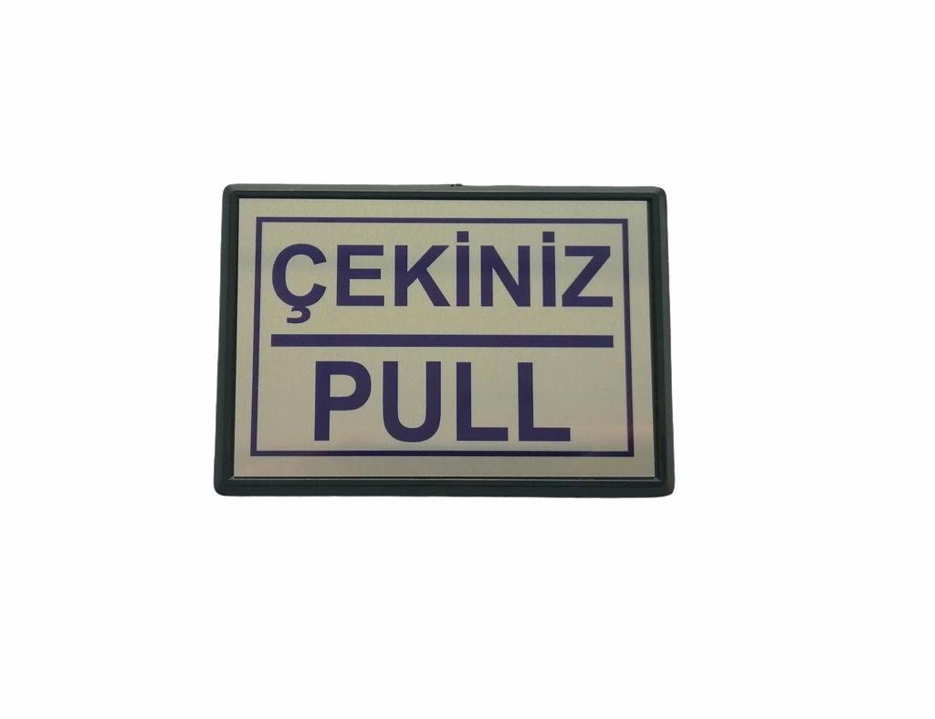 CLZ202 Cemax Yönlendirme Büyük Çekiniz (Pull) 13X8,5 cm