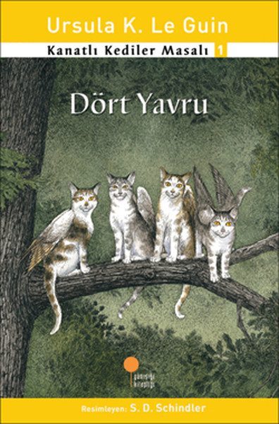 Kanatlı Kediler Masalı 1 - Dört Yavru  (4022)