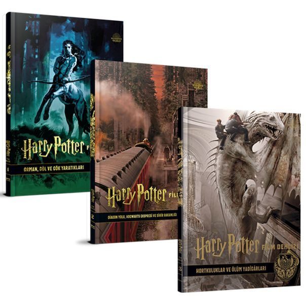 Harry Potter Film Dehlizi Serisi 3 Kitap Takım ( Karton Kapak)  (4022)