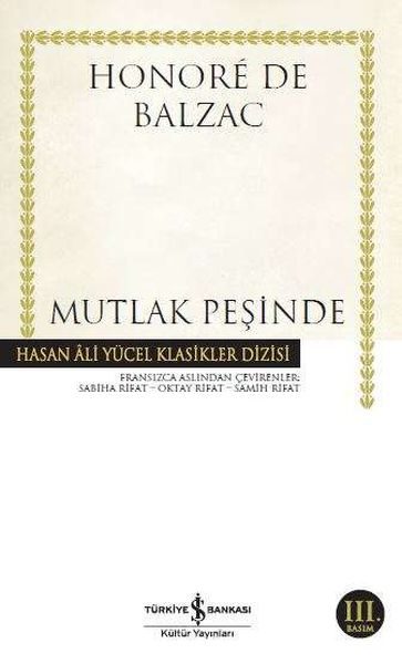 Mutlak Peşinde - Hasan Ali Yücel Klasikleri  (4022)