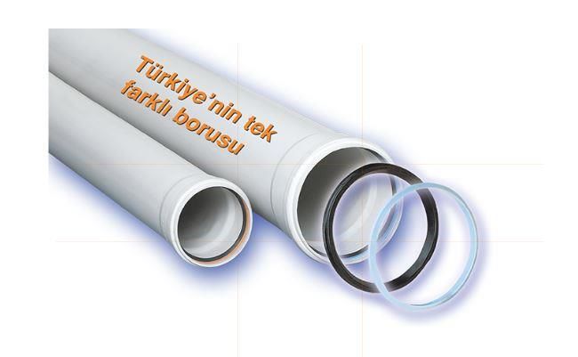 CLZ202 Ege Yıldız 110X2000 Pvc Boru 2,2 mm