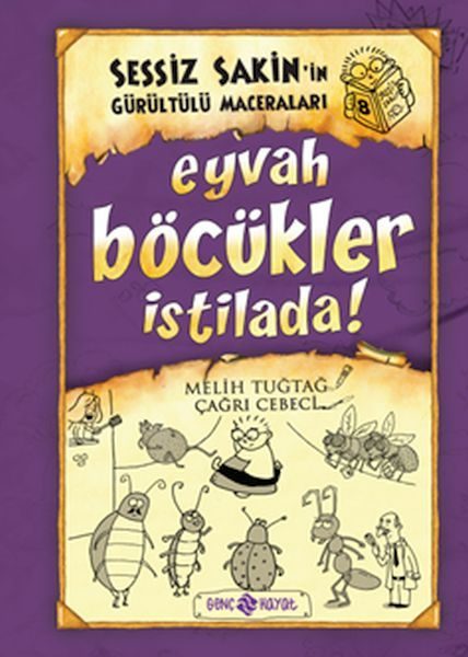 Sessiz Sakin’in Gürültülü Maceraları 8 - Eyvah Böcükler İstilada!  (4022)