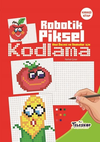 Robotik Piksel Kodlama Kırmızı Kitap  (4022)