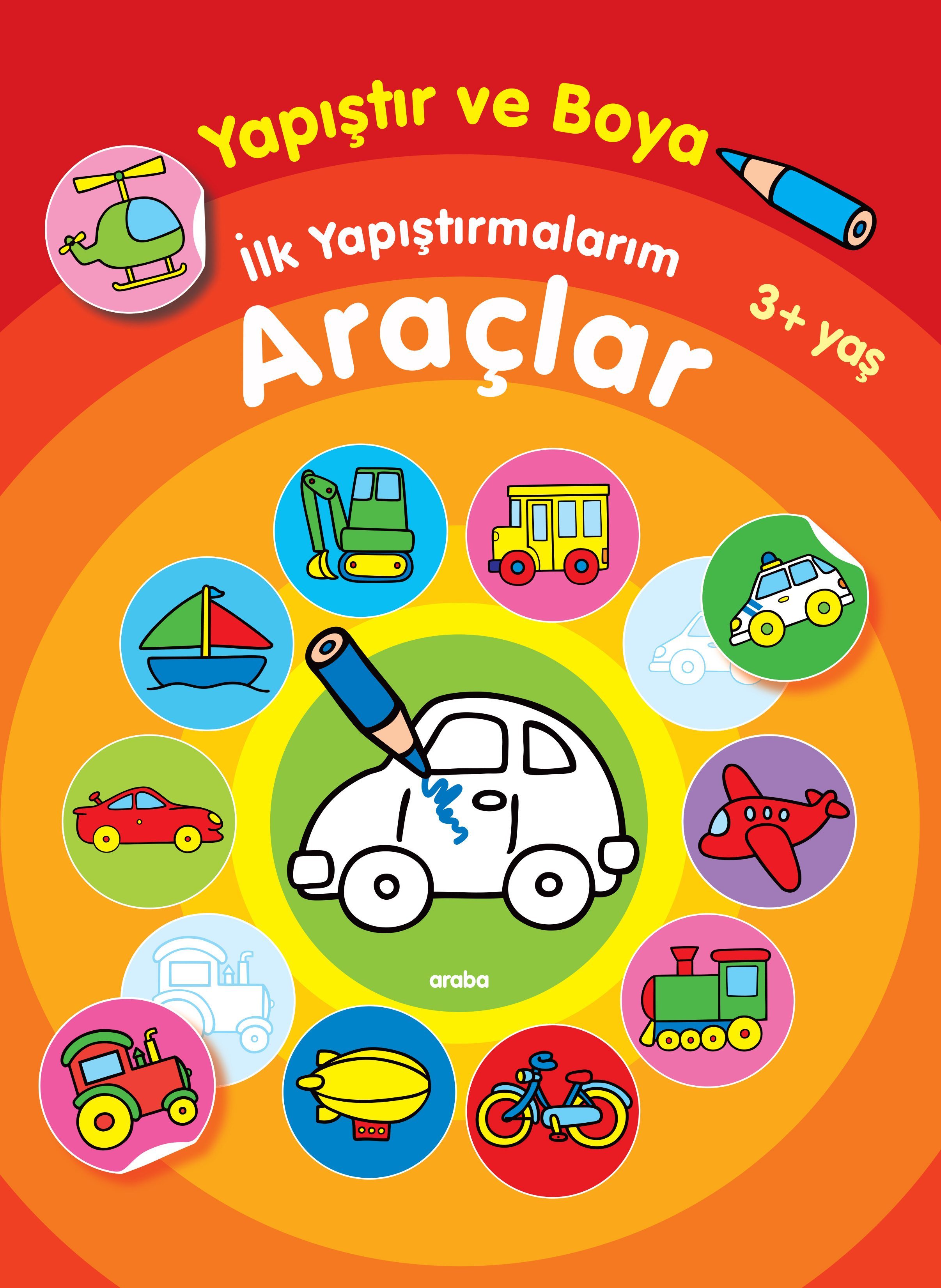 Yapıştır ve Boya İlk Yapıştırmalarım - Araçlar  (4022)