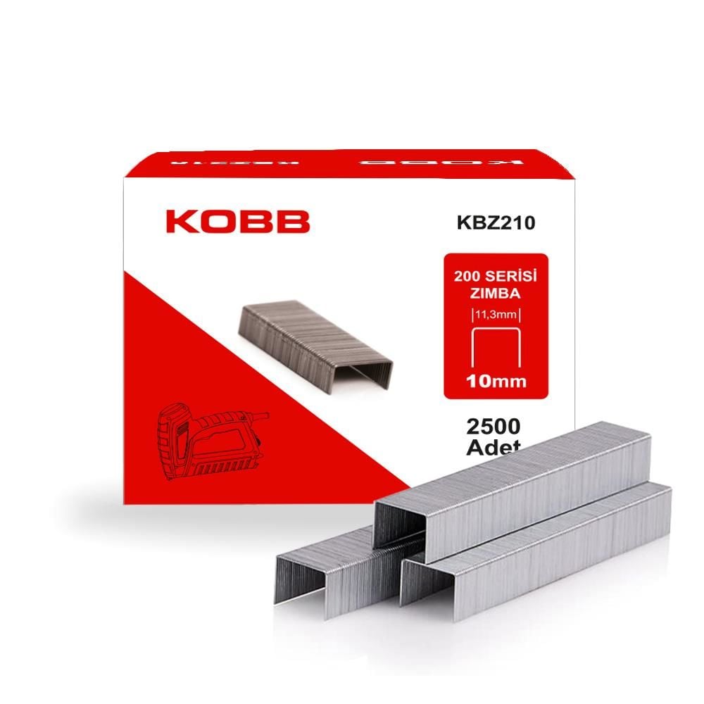 CLZ202 Kobb KBZ210 10 mm 2500 Adet Zımba Teli