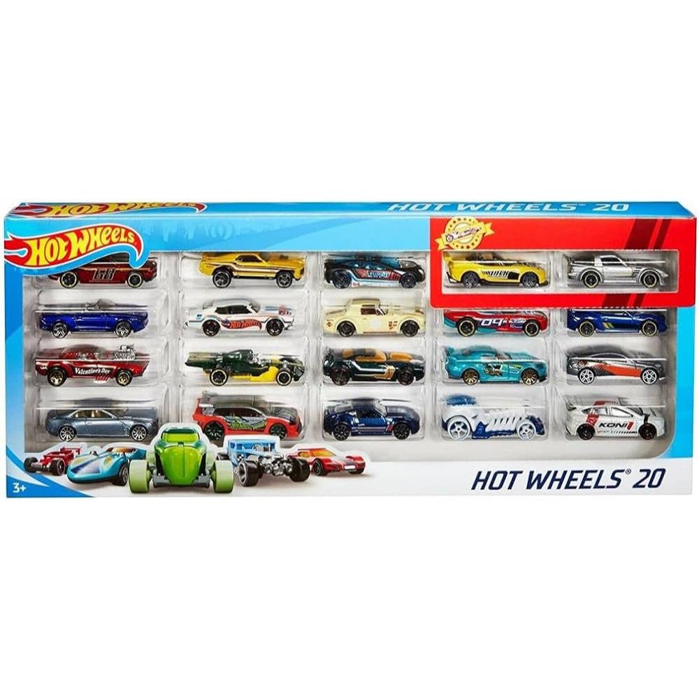 CLZ505 Hotwheels 20 ' li Araç Seti