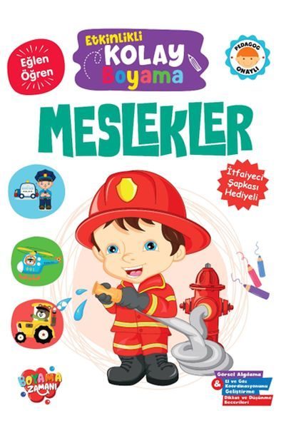 Etkinlikli Kolay Boyama – Meslekler  (4022)