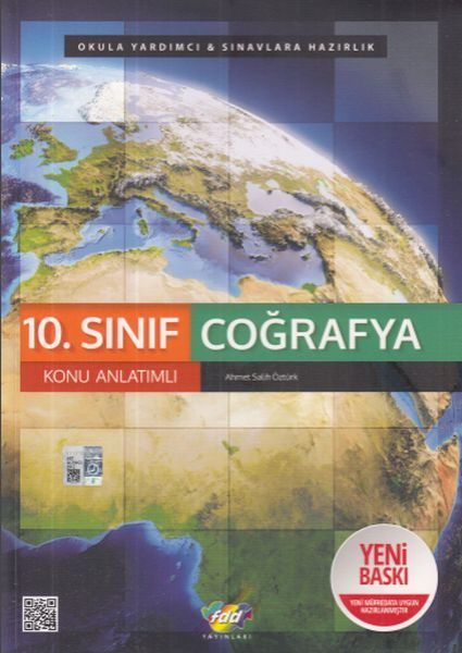 FDD 10. Sınıf Coğrafya Konu Anlatımlı (Yeni)  (4022)