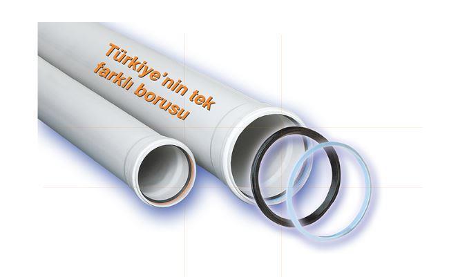 CLZ202 Ege Yıldız 50X500 Pvc Boru 1,8 mm