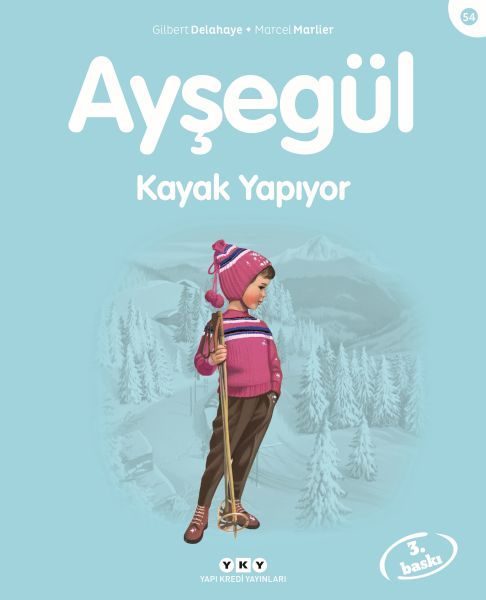 Ayşegül Serisi 54 - Kayak Yapıyor  (4022)