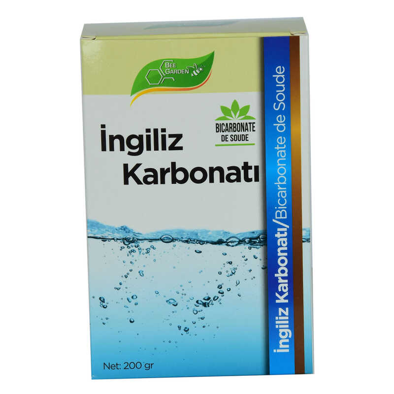 CLZ214 Yenilebilir İngiliz Karbonatı Bicarbonate De Soude 200 Gr