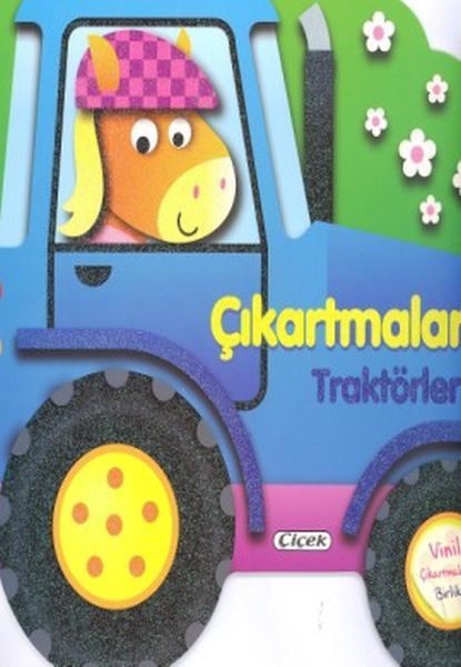 Çıkartmalarla Taşıtları Tasarla - Traktörler  (4022)