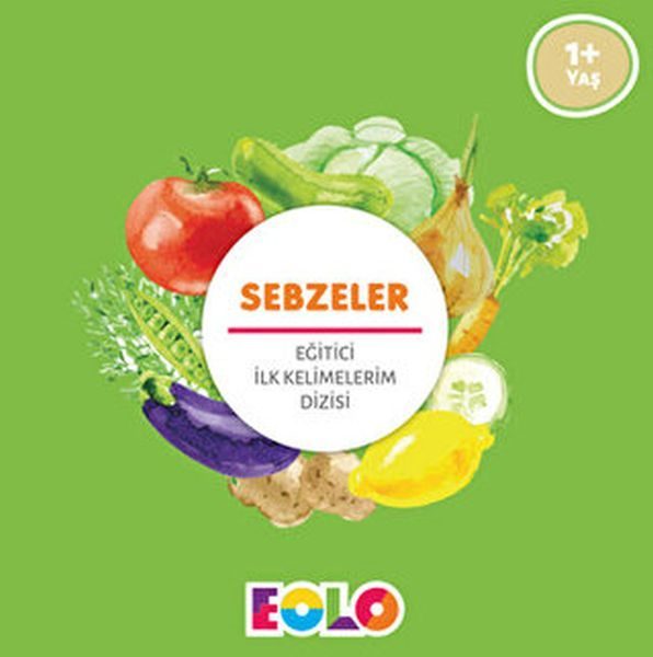 İlk Kelimelerim Dizisi - Sebzeler  (4022)