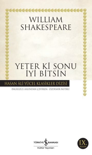 Yeter Ki Sonu İyi Bitsin - Hasan Ali Yücel Klasikleri  (4022)