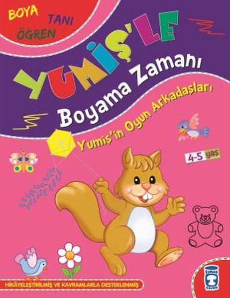 Yumişin Oyun Arkadaşları - Yumişle Boyama Zamanı  (4022)