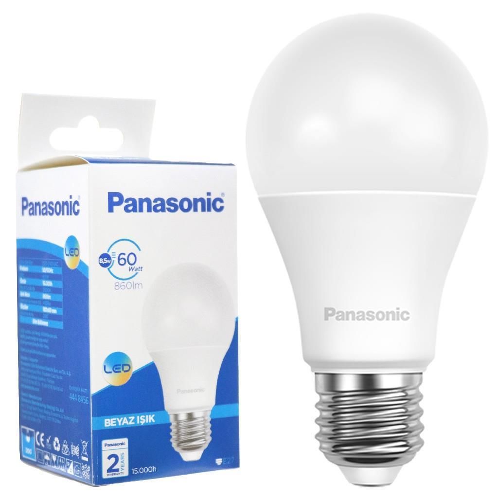 CLZ202 Panasonic Led Ampul 8,5 Watt Beyaz Renk E27  Duy